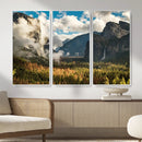 Yosemite Valley River Wall Art Canvas Print by MyGreatCanvas | Canvas Wall Art Prints | Photo Prints & Wall Decor