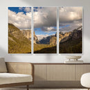 Yosemite Valley River Landscape Wall Art Canvas Print, by MyGreatCanvas | Canvas Wall Art Prints | Photo Prints & Wall Decor