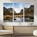 Yosemite Valley Mountain Landscape Wall Art Canvas Print, by MyGreatCanvas | Canvas Wall Art Prints | Photo Prints & Wall Decor