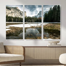 Yosemite Valley Mountain Wall Art Canvas Print, Granite by MyGreatCanvas | Canvas Wall Art Prints | Photo Prints & Wall Decor