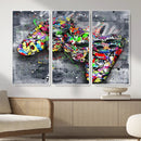 Graffiti Gaming Canvas Wall Art For Bedroom - Gaming Wall by MyGreatCanvas | Canvas Wall Art Prints | Photo Prints & Wall Decor