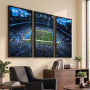 Detroit Lions Stadium Wall Art Canvas Print, Football Field