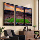Oklahoma Sooners Stadium Wall Art Canvas Print, College