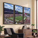 Georgia Bulldogs Stadium Wall Art Canvas Print, Sanford