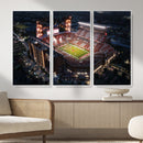 Oklahoma Memorial Stadium - Gaylord Memorial Stadium Wall by MyGreatCanvas | Canvas Wall Art Prints | Photo Prints & Wall Decor
