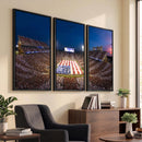 Oklahoma Sooners Memorial Stadium Wall Art Canvas Print,