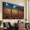 Clemson Tigers Memorial Stadium Wall Art Canvas Print
