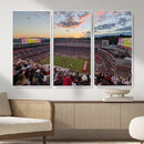 Donald W. Reynolds Razorback Stadium Wall Art Canvas Print – by MyGreatCanvas | Canvas Wall Art Prints | Photo Prints & Wall Decor