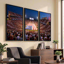 Oklahoma Memorial Stadium Wall Art Canvas Print – Oklahoma