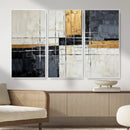 Gold Abstract Wall Art Canvas Print, Modern Luxury Geometric by MyGreatCanvas | Canvas Wall Art Prints | Photo Prints & Wall Decor