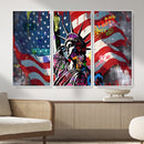 USA Statue of Liberty Graffiti Street Art Wall Art Canvas by MyGreatCanvas | Canvas Wall Art Prints | Photo Prints & Wall Decor