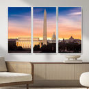 Washington DC Skyline Wall Art Canvas Print – Lincoln by MyGreatCanvas | Canvas Wall Art Prints | Photo Prints & Wall Decor
