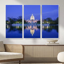 Washington White House Skyline Wall Art Canvas Print – by MyGreatCanvas | Canvas Wall Art Prints | Photo Prints & Wall Decor