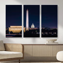 Washington White House Skyline Wall Art Canvas Print – by MyGreatCanvas | Canvas Wall Art Prints | Photo Prints & Wall Decor