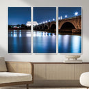 Washington DC Wall Art Canvas Print – Lincoln Memorial Night by MyGreatCanvas | Canvas Wall Art Prints | Photo Prints & Wall Decor