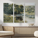 Edward Mitchell Bannister Streamside Wall Art Canvas Print by MyGreatCanvas | Canvas Wall Art Prints | Photo Prints & Wall Decor