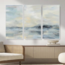 Abstract Coastal Landscape Wall Art Canvas Print – Soft Blue by MyGreatCanvas | Canvas Wall Art Prints | Photo Prints & Wall Decor