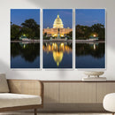 US Capitol Building Wall Art Canvas Print – Washington DC by MyGreatCanvas | Canvas Wall Art Prints | Photo Prints & Wall Decor