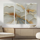 White Gold Floral Canvas Wall Art — Textured Flower Print | by MyGreatCanvas | Canvas Wall Art Prints | Photo Prints & Wall Decor