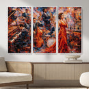 Jazz Band Canvas Wall Art — Jazz Club Singer Saxophone Print by MyGreatCanvas | Canvas Wall Art Prints | Photo Prints & Wall Decor