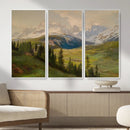 Konrad Petrides View from Mount Helm Canvas — Austrian by MyGreatCanvas | Canvas Wall Art Prints | Photo Prints & Wall Decor