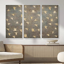 Flying Birds Canvas Wall Art, Vintage Bird Flock Pattern by MyGreatCanvas | Canvas Wall Art Prints | Photo Prints & Wall Decor