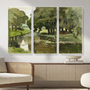 Anders Zorn Watercolor Canvas Print, Örtofta 1905 Swedish by MyGreatCanvas | Canvas Wall Art Prints | Photo Prints & Wall Decor