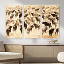 Texas Longhorn Sepia Canvas Wall Art, Western Cattle by MyGreatCanvas | Canvas Wall Art Prints | Photo Prints & Wall Decor