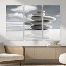 Zen Stone Wall Art Canvas Print, Balanced Rock Stack Framed by MyGreatCanvas | Canvas Wall Art Prints | Photo Prints & Wall Decor