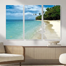 Puerto Rico Beach Paradise Wall Art – Tropical Coastal Print by MyGreatCanvas | Canvas Wall Art Prints | Photo Prints & Wall Decor