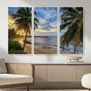 Puerto Rico Beach Paradise Wall Art – Tropical Coastal Print by MyGreatCanvas | Canvas Wall Art Prints | Photo Prints & Wall Decor
