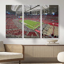 State Farm Stadium Canvas Wall Art, Arizona Cardinals Football Stadium Print, Glendale NFL Arena Panorama Artwork by MyGreatCanvas | Canvas Wall Art Prints | Photo Prints & Wall Decor