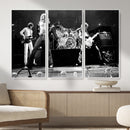 Led Zeppelin Live Concert Canvas Wall Art, Classic Rock Band Photography Print, Vintage Music Stage Performance Artwork by MyGreatCanvas | Canvas Wall Art Prints | Photo Prints & Wall Decor