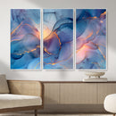 Colorful Abstract Canvas Wall Art Print, Vibrant Popup Color Art Print