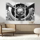 Vintage Airplane Wall Art Canvas Print by MyGreatCanvas | Canvas Wall Art Prints | Photo Prints & Wall Decor