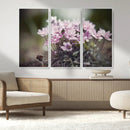 Pink Wild Flower Canvas Print by MyGreatCanvas | Canvas Wall Art Prints | Photo Prints & Wall Decor