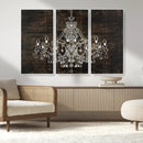 Rustic Chandelier Canvas Print by MyGreatCanvas | Canvas Wall Art Prints | Photo Prints & Wall Decor