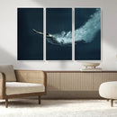 Swimmer Wall Art Canvas Print