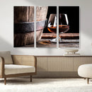 Scots Whiskey Wall Art Canvas Print