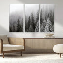 Big Foggy Forest and Misty Trees Forest Wall Art Canvas by MyGreatCanvas | Canvas Wall Art Prints | Photo Prints & Wall Decor