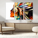 Profile Colors Canvas Print by MyGreatCanvas | Canvas Wall Art Prints | Photo Prints & Wall Decor