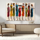 Abstract African Women Wall Art Canvas Print by MyGreatCanvas | Canvas Wall Art Prints | Photo Prints & Wall Decor