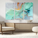 Colorful Marble Fluid Effect Canvas Wall Art Print by MyGreatCanvas | Canvas Wall Art Prints | Photo Prints & Wall Decor