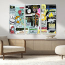 Graffiti Wall Art – Colorful Urban Street Canvas Print, by MyGreatCanvas | Canvas Wall Art Prints | Photo Prints & Wall Decor