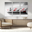Framed Luck Poker Cards Canvas – Modern Triptych Wall Art,