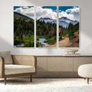 San Juan Nal Forest Wall Art Landscape Canvas Print