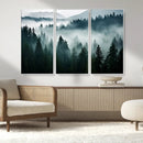 Captivating Misty Forest Wall Art Canvas, Premium Canvas by MyGreatCanvas | Canvas Wall Art Prints | Photo Prints & Wall Decor