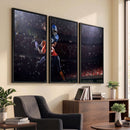American Football Wall Art Canvas Print, Stadium Sport Wall