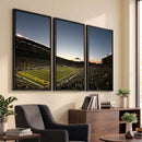 Oregon Ducks Football Team Print - Eugene Autzen Stadium