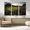 Oregon Stadium Canvas Wall Art - Captivating Game Day Scene
